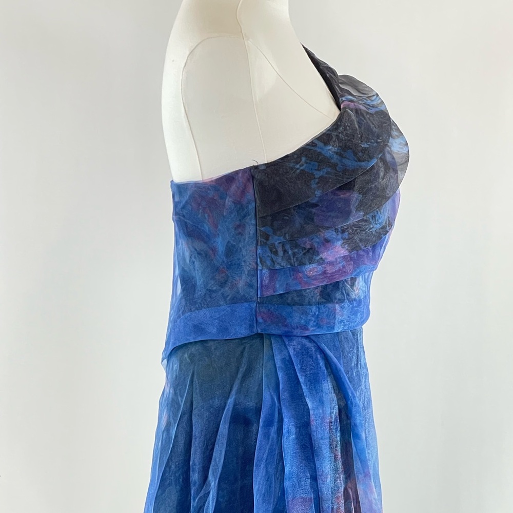 Rene Ruiz Collection, Blue Organza Gown, 4 - Picture 12 of 15